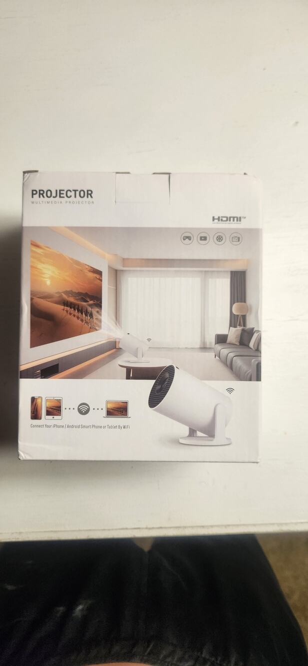 LED Source WiFi Multimedia Projector 180° Portable Mini Projector HDMI New